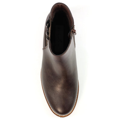 Union Brown Ankle Boots