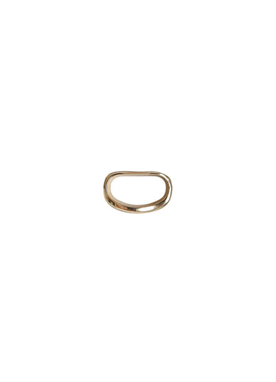 Denia Golden Mini Scarf Ring