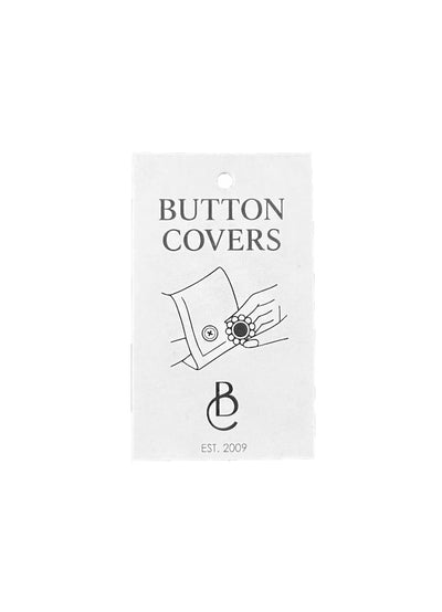 Siva Sparkle Button Covers