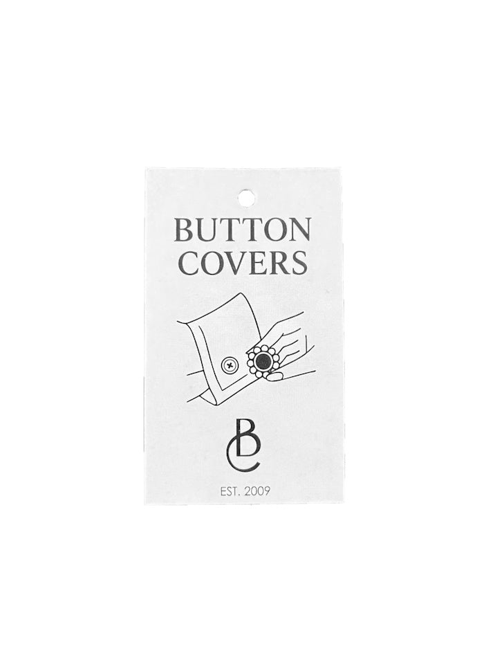 Siva Sparkle Button Covers
